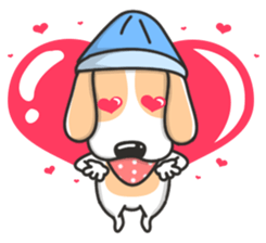 Pup the Magic Beagle sticker #9237809