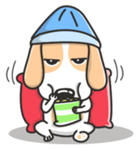Pup the Magic Beagle sticker #9237810