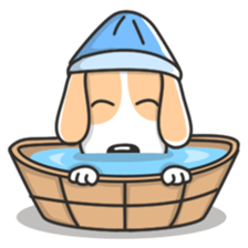 Pup the Magic Beagle sticker #9237819