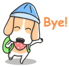 Pup the Magic Beagle sticker #9237822