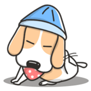 Pup the Magic Beagle sticker #9237825