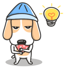 Pup the Magic Beagle sticker #9237829