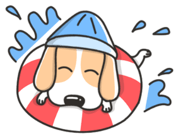 Pup the Magic Beagle sticker #9237834