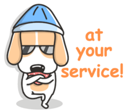 Pup the Magic Beagle sticker #9237835