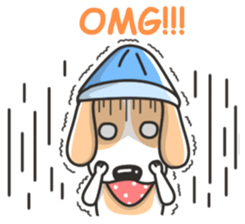 Pup the Magic Beagle sticker #9237836