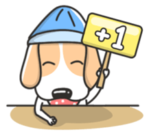Pup the Magic Beagle sticker #9237838