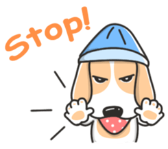 Pup the Magic Beagle sticker #9237839