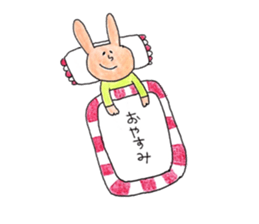 handball rabibit sticker #9237852