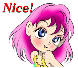 Anela the Hawaiian Angel 2 sticker #9238164