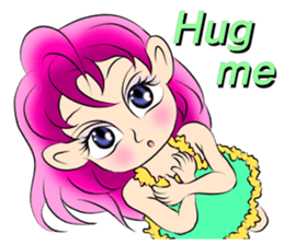 Anela the Hawaiian Angel 2 sticker #9238167