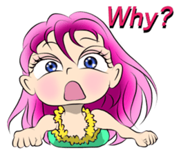 Anela the Hawaiian Angel 2 sticker #9238170