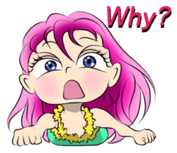 Anela the Hawaiian Angel 2 sticker #9238170