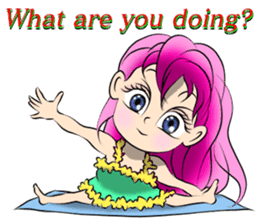 Anela the Hawaiian Angel 2 sticker #9238171