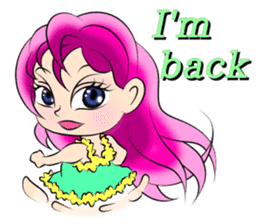 Anela the Hawaiian Angel 2 sticker #9238172