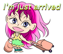 Anela the Hawaiian Angel 2 sticker #9238175