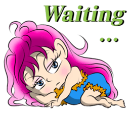 Anela the Hawaiian Angel 2 sticker #9238181