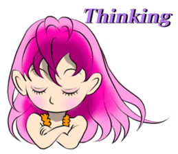 Anela the Hawaiian Angel 2 sticker #9238186