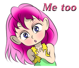 Anela the Hawaiian Angel 2 sticker #9238190