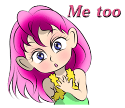 Anela the Hawaiian Angel 2 sticker #9238190