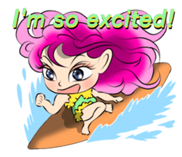 Anela the Hawaiian Angel 2 sticker #9238194