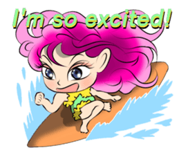 Anela the Hawaiian Angel 2 sticker #9238194