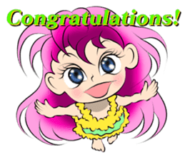 Anela the Hawaiian Angel 2 sticker #9238195