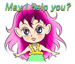 Anela the Hawaiian Angel 2 sticker #9238197