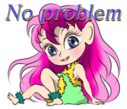 Anela the Hawaiian Angel 2 sticker #9238199