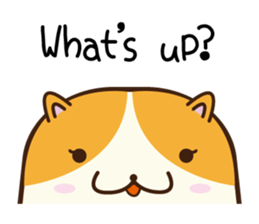 honoboho hamster(English) sticker #9238280