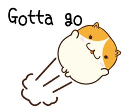honoboho hamster(English) sticker #9238284