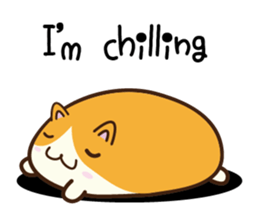 honoboho hamster(English) sticker #9238288