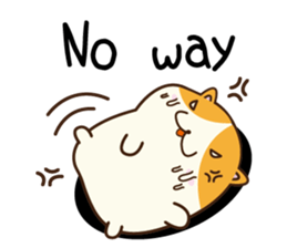honoboho hamster(English) sticker #9238292