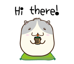 honoboho hamster(English) sticker #9238293