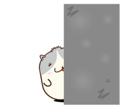 honoboho hamster(English) sticker #9238299