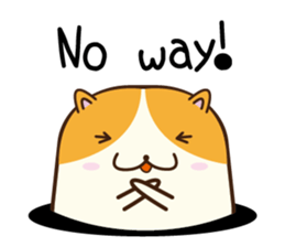 honoboho hamster(English) sticker #9238301