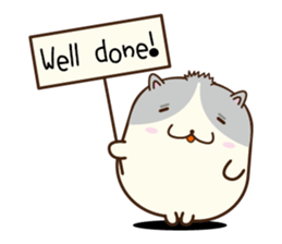 honoboho hamster(English) sticker #9238307