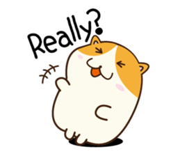 honoboho hamster(English) sticker #9238310