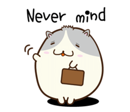 honoboho hamster(English) sticker #9238319