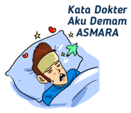 Si Ganteng PDKT sticker #9238560