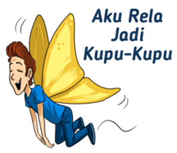 Si Ganteng PDKT sticker #9238570