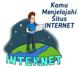 Si Ganteng PDKT sticker #9238587