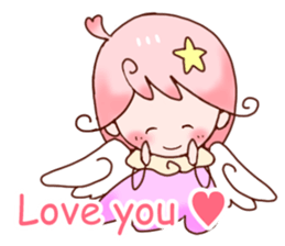 Ang & Bel gift for you sticker #9238700