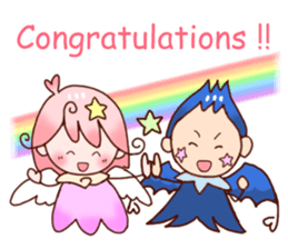 Ang & Bel gift for you sticker #9238719