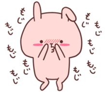 Pink Rabbit! sticker #9239493