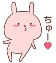 Pink Rabbit! sticker #9239494