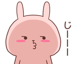 Pink Rabbit! sticker #9239501