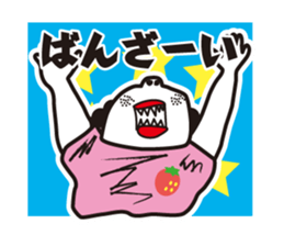 girl in pigtails suits sticker #9239583