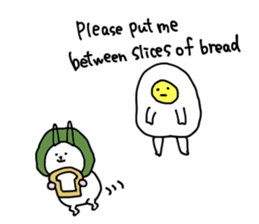 Sunnysideupman.(English ver) sticker #9240051