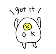 Sunnysideupman.(English ver) sticker #9240056