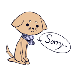 Taciturn cat&Spry dog sticker #9241053